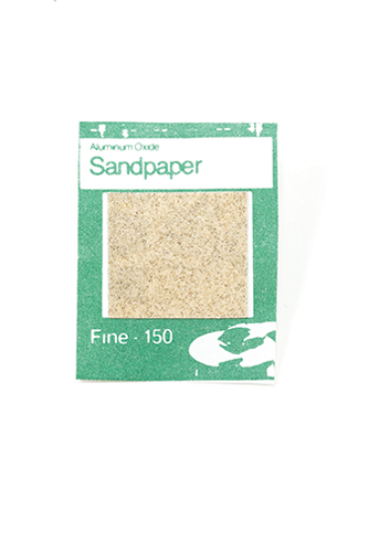 Dollhouse Miniature Sandpaper